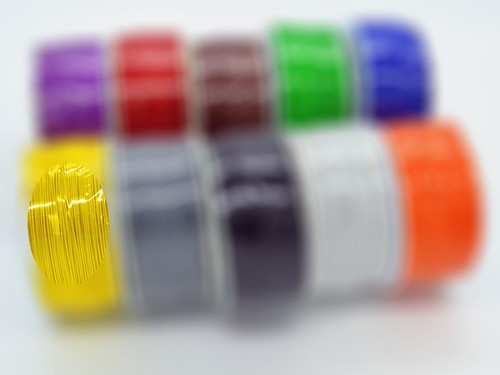 200m flexible Draht Kabel 0,05mm² extra dünnes Kabel/ Dekoderlitze cable wire - Bild 6 von 9