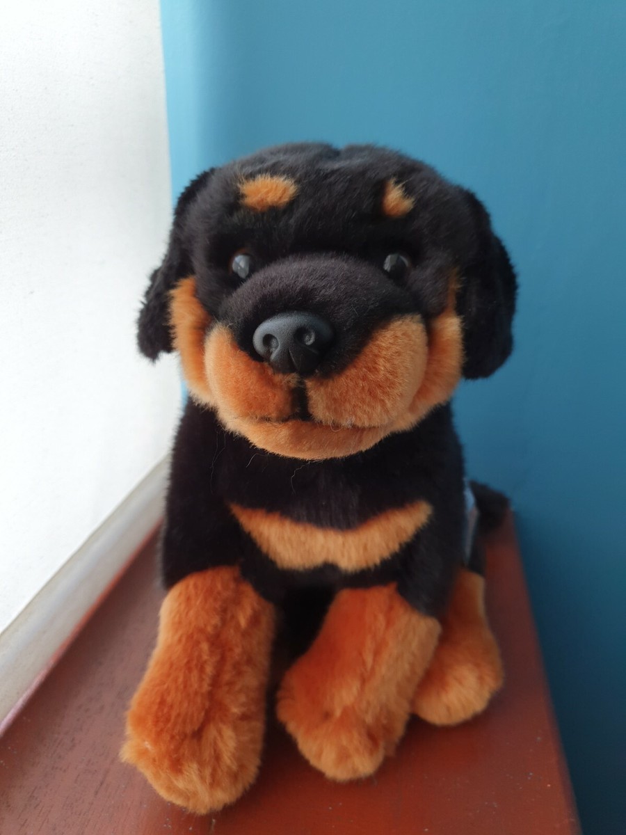 Rottweiler clearance plush toy