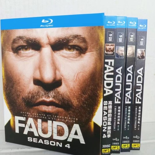Fauda:Season 1-4 2022 TV Series 1080P 12 Disc All Region Box Set