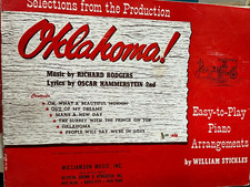 Oklahoma easy to play piano arrangments Stickles