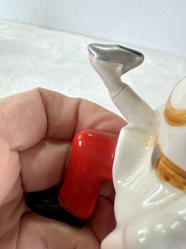 Estatuillas de porcelana pintadas a mano de colección de Cenicienta y Príncipe Madrina encantadoras de los años 80 - Imagen 13 de 24