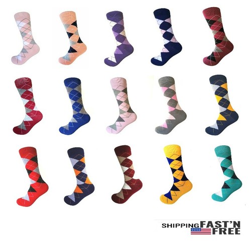 Boy Socks, Kids Socks  Boy Argyle Dress sock - Picture 1 of 16