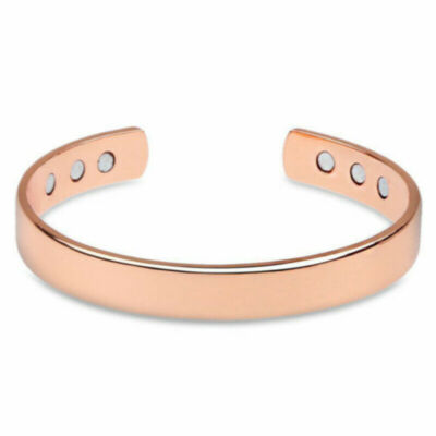 Magnetic Copper Energy Therapy Bracelet Bio Arthritis Pain Relief Mens Women