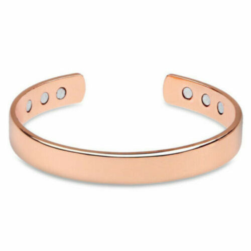 Magnetic Copper Energy Therapy Bracelet Bio Arthritis Pain Relief Mens Women - Picture 9 of 9