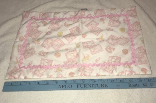 EMMA SAGE DOLL GIRL PINK BABY BEDDING SET 5 PC - Picture 4 of 16