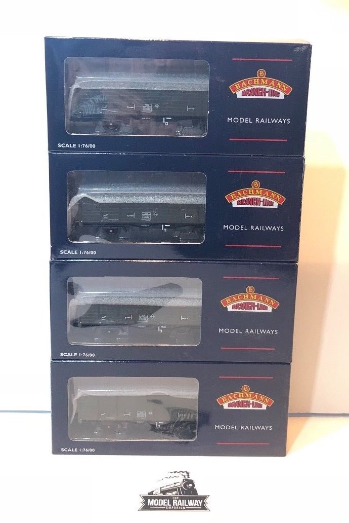 BACHuomoN 00 GAUGE 38142 29 TON SLIDING Wtutti RAILFREIGHT grigio X 4 scatolaED BACHuomoN 00 GAUGE 38142 29 TON SLIDING Wtutti RAILFREIGHT grigio X 4 scatolaED