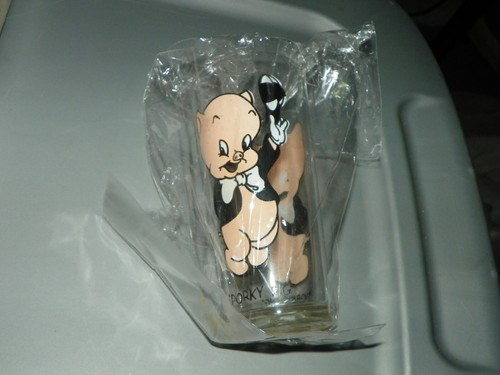 Porky PIg Pepsi Collector Series* 1973 *10 Oz Glass -LOOKS NEW-LAST 30 DAYS - Picture 1 of 2