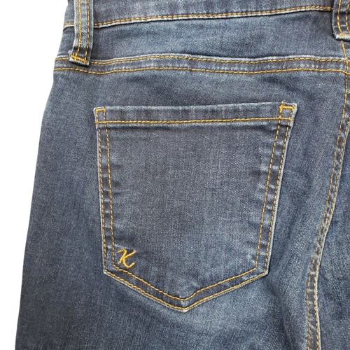 Jeans skinny alla caviglia Kut from the Kloth Connie donna 2 orlo sfilacciato vita media - Foto 7 di 11