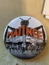 MATINEE Vintage Pin 1992 Official John Goodman Joe Dante