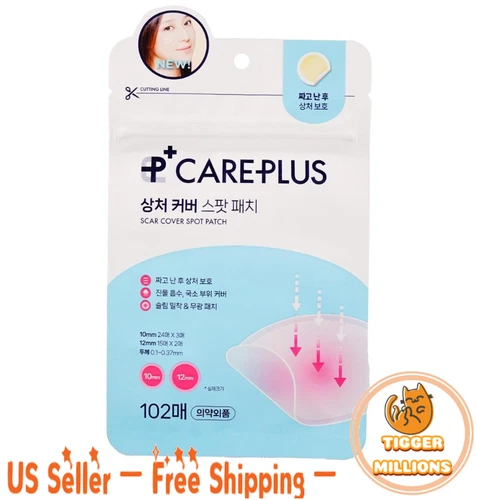 OLIVE YOUNG 1 Pack Care Plus Acne Spot Patch 102 10mm 72ea 12mm 30ea