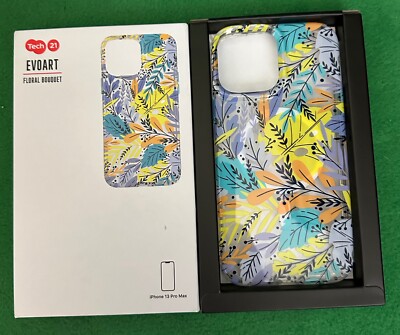 Tech21 Evo Art Floral Bouquet Case For iPhone 13 Pro Max.
