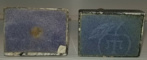 VC) Vintage Pair of Depose Italy Flower Girl Figurines with Stone Base - Picture 11 of 12