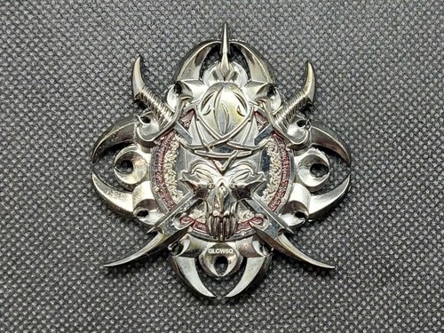 Celtic Legends Toutatis Geocoin UNACTIVATED VHTF XXXLE10 Black Nickel - Picture 1 of 2