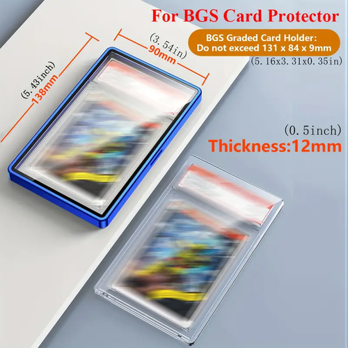 for PSA,CGC,BGS Slab Graded Trading Cards Protector Holder Magnetic Case Display - Picture 4 of 56