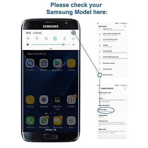 OEM Wireless Charging NFC Flex Kabel für Samsung Galaxy S21 S20 S10 S9 S8 Plus - Bild 2 von 2