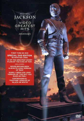 Michael Jackson Video Greatest Hits: History (DVD, 1995) - Foto 1 di 1