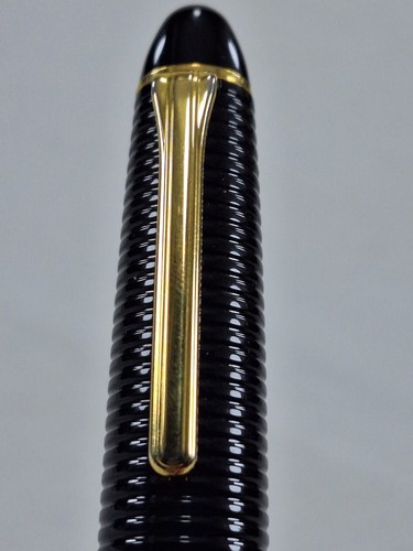 Rare Sailor Founded Japan 1911 Fountain Pen 14k Jabara Black Nagahara H-MF - Picture 6 of 16