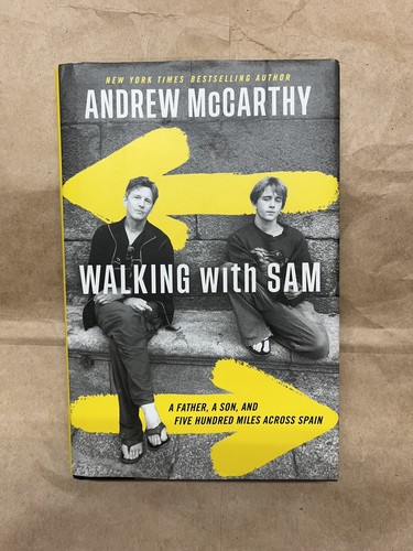 Walking With Sam By Andrew McCarthy Signed 2023 First Edition, First Printing - Imagen 1 de 3