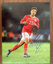 Wales Adam Henley Autographed Signed 11x14 Photo COA #1