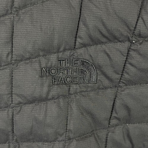 The North Face Thermoball Women Jacket XL Black Hooded Long Sleeve Full Zip Warm - Picture 4 of 24