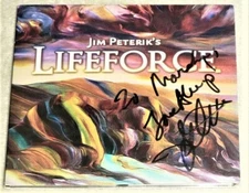 "SIGNED" CD DIGI PAK by JIM PETERIK "LIFEFORCE" (2008) WORLD STAGE JPLF 0090808