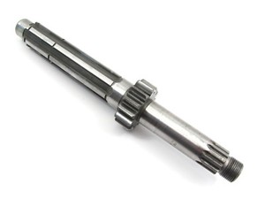 1985-YAMAHA-85-YZ125-YZ-125-YZ125N-55Y-TRANSMISSION-CLUTCH-MAIN-SHAFT-13T