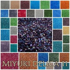 Delica 11/0 Miyuki Seed Beads # 1221-1287 