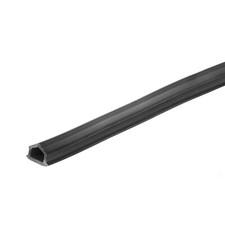 Aluminiumprofil-Slotabdeckung, flache Dichtung, schwarz, 8mmx6m Serie 3030 4040