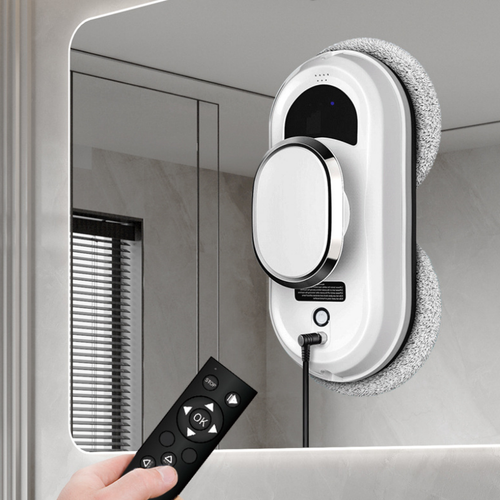 Electric Glass Cleaner 110/220V Intelligent Window Cleaning Robot Remote Control - Picture 9 of 12