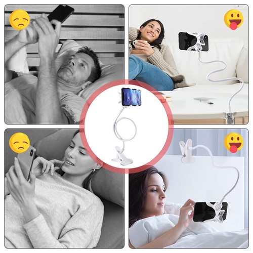 Flexible Phone Holder Bed Desk Tablet Mount Lazy Stand For iPhone Samsung iPad - Picture 5 of 22