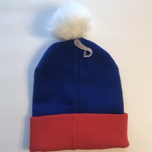 NASA NWT Girls' Flip Sequin Beanie Hat with Pompom One Size - Picture 3 of 5