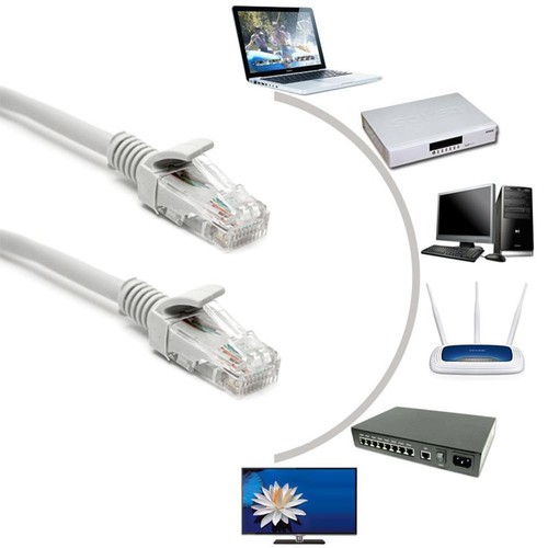 Câble Ethernet Haute Vitesse RJ45 Réseau LAN Câble Routeur Ordinateur Câble (10m) - Photo 6/10