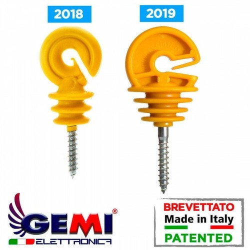 Isolatori per recinto elettrico pali in legno recinzioni elettriche animali Gemi - Foto 5 di 8