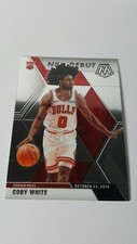 2019-20 Panini Mosaic NBA Debut COBY WHITE #264 Base Rookie Card Chicago Bulls