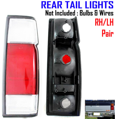 REAR TAIL LIGHT LAMP HOUSING LH/&RH for Nissan Frontier Navara D21 1986-93 Pickup