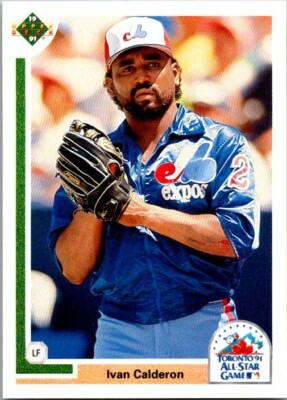 1991 Upper Deck Final Edition - Ivan Calderon #96F