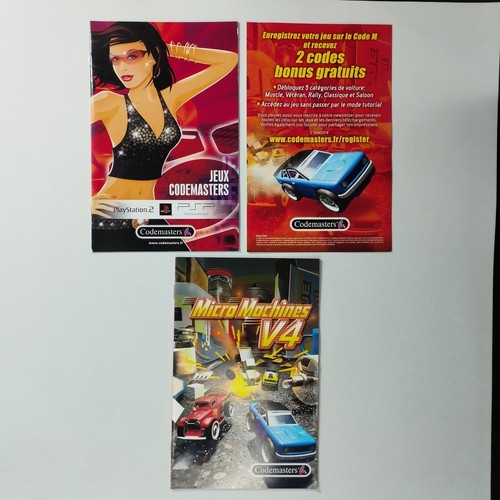 Micro Machines V4 Codemasters Sony PlayStation 2 PS2 FR PAL Complete - Picture 4 of 12