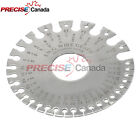 Steel Round Wire Swg & Mm Measuring Gauge Millimeter Swg Sheet Metal Tool Wg-002