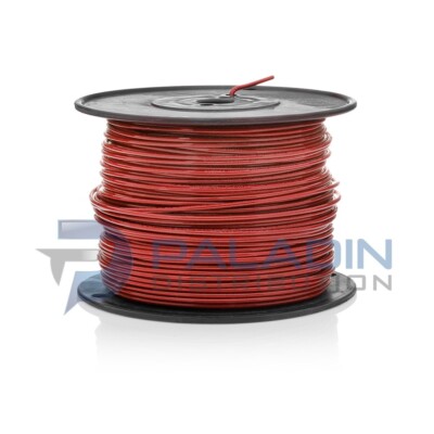#14 Gauge Red Copper Solid Wire 500' FT Roll THHN/THWN UL Listed - Red