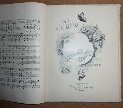 Antique First Ed. 1892 Old Uncle Ned C. Charles Brown Illustrated by Brenneman - Picture 4 of 14