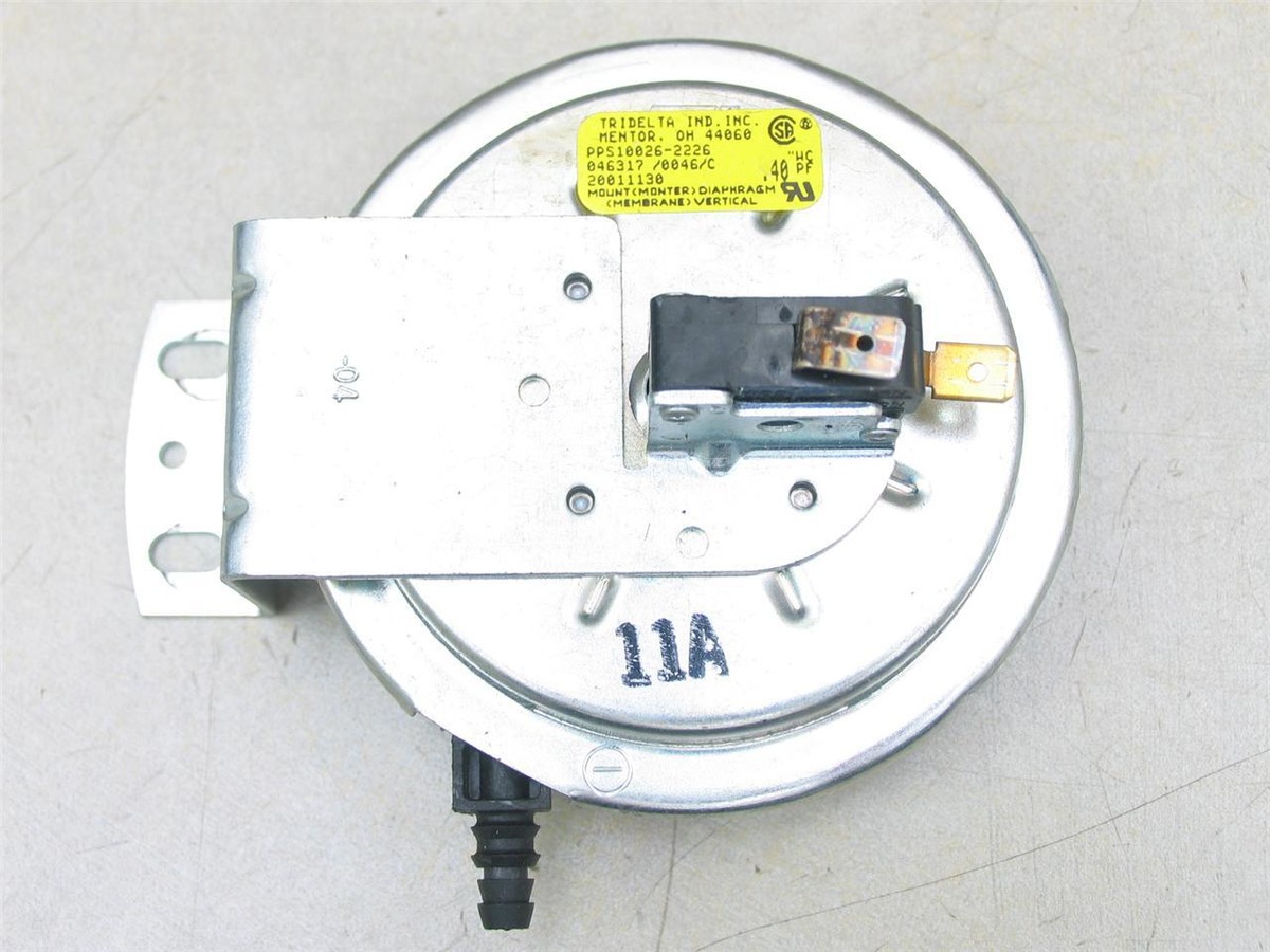 Carrier Bryant TRIDELTA PPS10026-2226 Air Pressure Switch 20011130