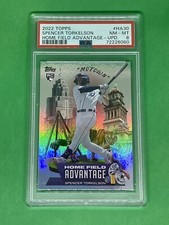 🔥 SPENCER TORKELSON RARE RC 2022 TOPPS UPDATE HFA CASE HIT PSA 8 POP 13 TIGERS