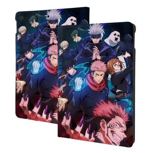 Jujutsu Kaisen Gojo Auto Wake/Sleep Cover Stand Smart Case for iPad 9/8/7th Air - Picture 37 of 55