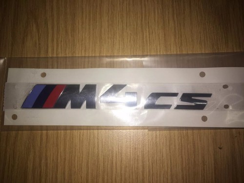 Placa de características original BMW F82 M4 CS NUEVA - Imagen 3 de 4