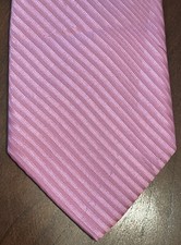 Croft Barrow Pink 100 Silk Men s Neck Tie Made In China