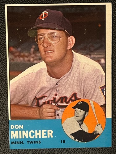 1963 Topps Baseball Singles - Pick Your Card - Upgrade Your Set - Picture 198 of 493