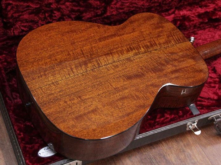 John John John S. Kinnard 000 Type Quilted Mahogany With Hard Case 4e40a1 John John John S. Kinnard 000 Type Quilted Mahogany With Hard Case 4e40a1