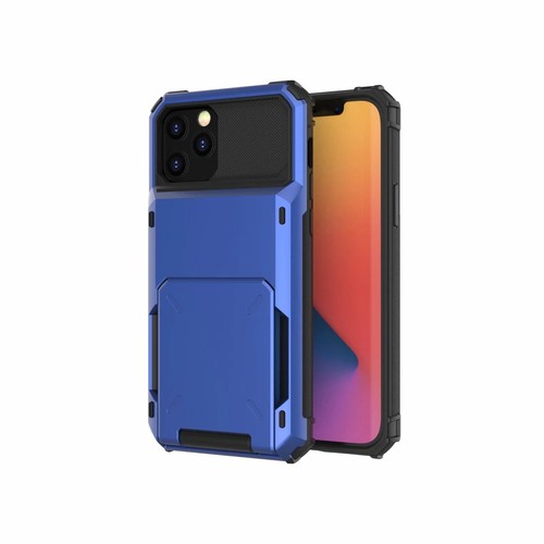 Phone Case For iPhone 6 7 8 plus X XR XS Slim Shockproof Cover with Card Holder - Picture 17 of 17