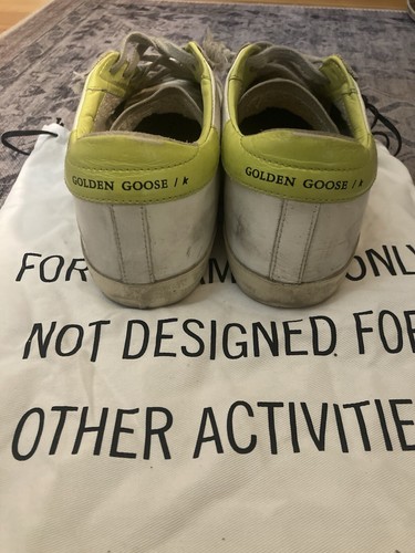 Golden Goose Superstar 38 White And Lime - Picture 12 of 17