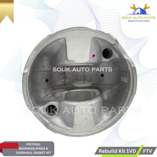 KIT RECONSTRUCCIÓN MOTOR 1VD-FTV para LAND CRUISER (RODAMIENTOS PISTONES ANILLOS JUNTA COMPLETA) - Imagen 5 de 6